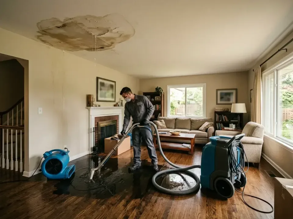 attic-pipe-burst-ceiling-drip-008 — frequently asked questions, Water Damage Restoration & Carpet Care in Concordia, MO